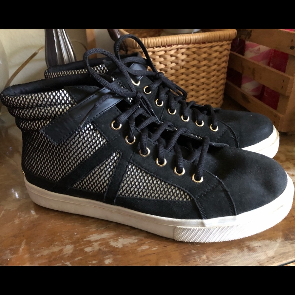 Juicy culture fishnet shoes